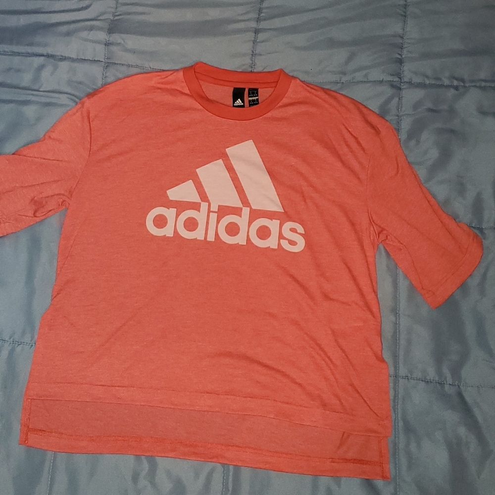 Adidas womens crop top shirt